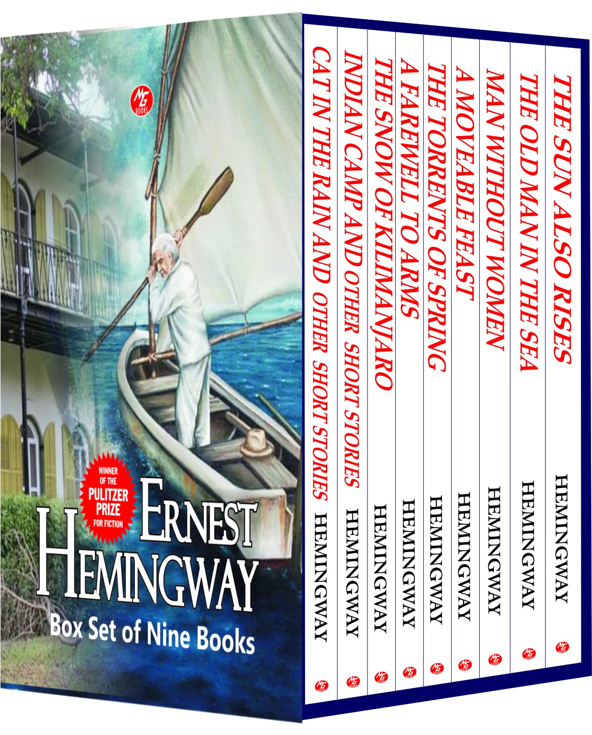 Best of Ernest Hemingway - Set of 9 Books