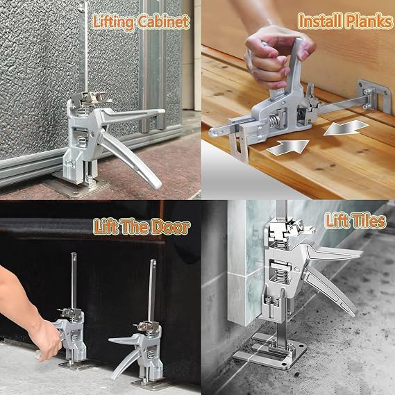 Labor Saving Arm Jack 2 Pack,39CM Multifunctional Furniture Lifter for Installing Cabinets and Wall Tile Height Adjuster Handheld Tool