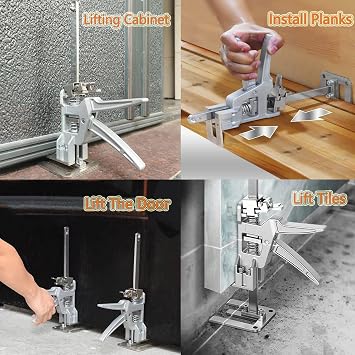 Labor Saving Arm Jack 2 Pack,39CM Multifunctional Furniture Lifter for Installing Cabinets and Wall Tile Height Adjuster Handheld Tool