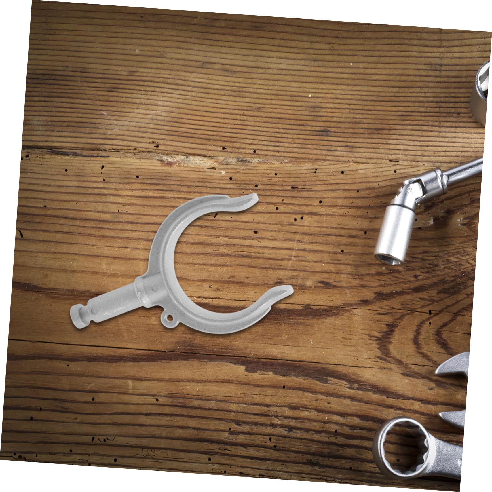 Robuster Paddelhalter aus Aluminium mit Bolzenmontage Salzwasserbeständig und Leicht für Ruder und Angelruten an Schlauchbooten und See