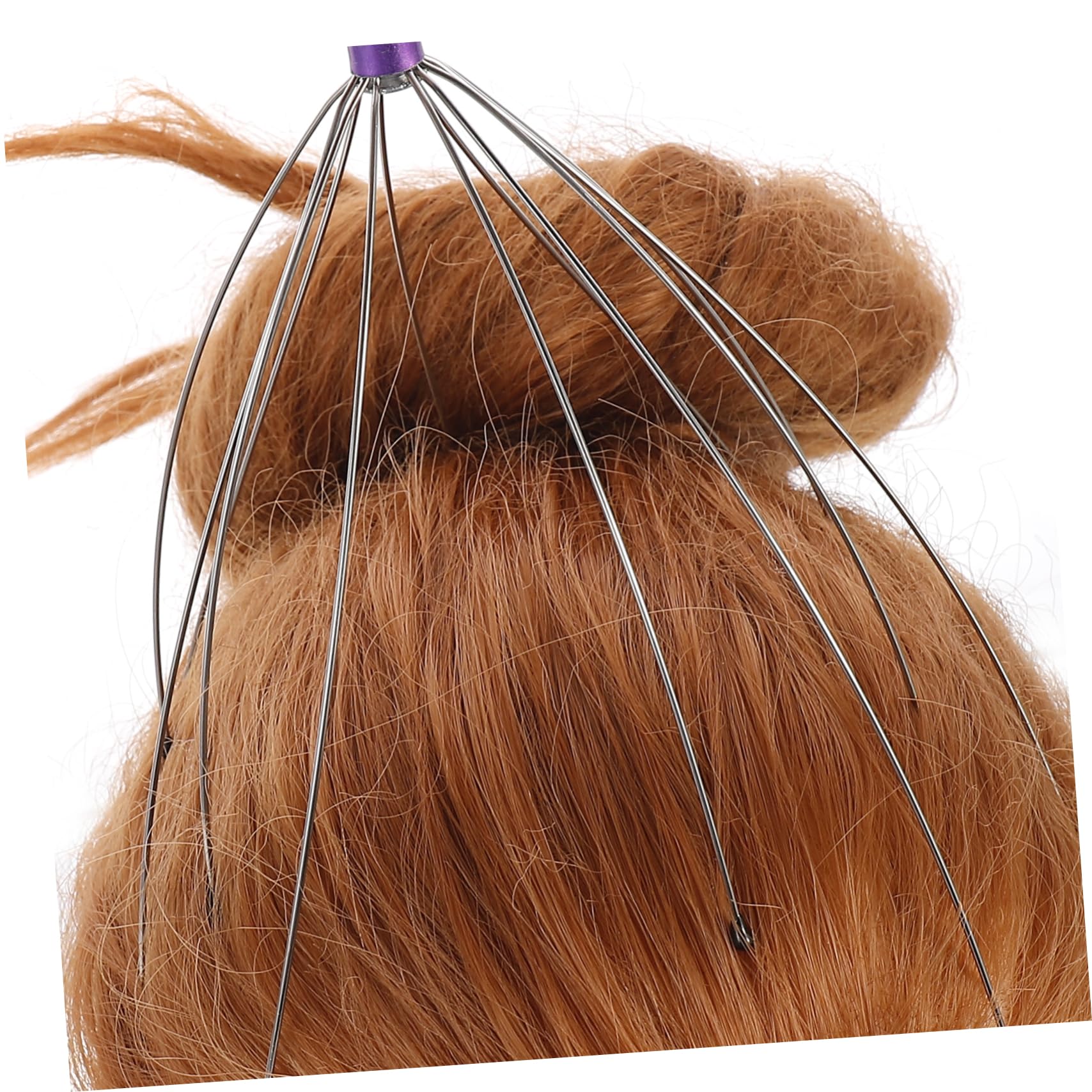 TOVINANNA 4pcs Head Massager Scalp Hair Tinsel Tool Head Claw Massager Scratcher Head Deep Massager Handheld Head Hair Massager Therapeutic Head Handheld Massager Massagers Handheld Octopus