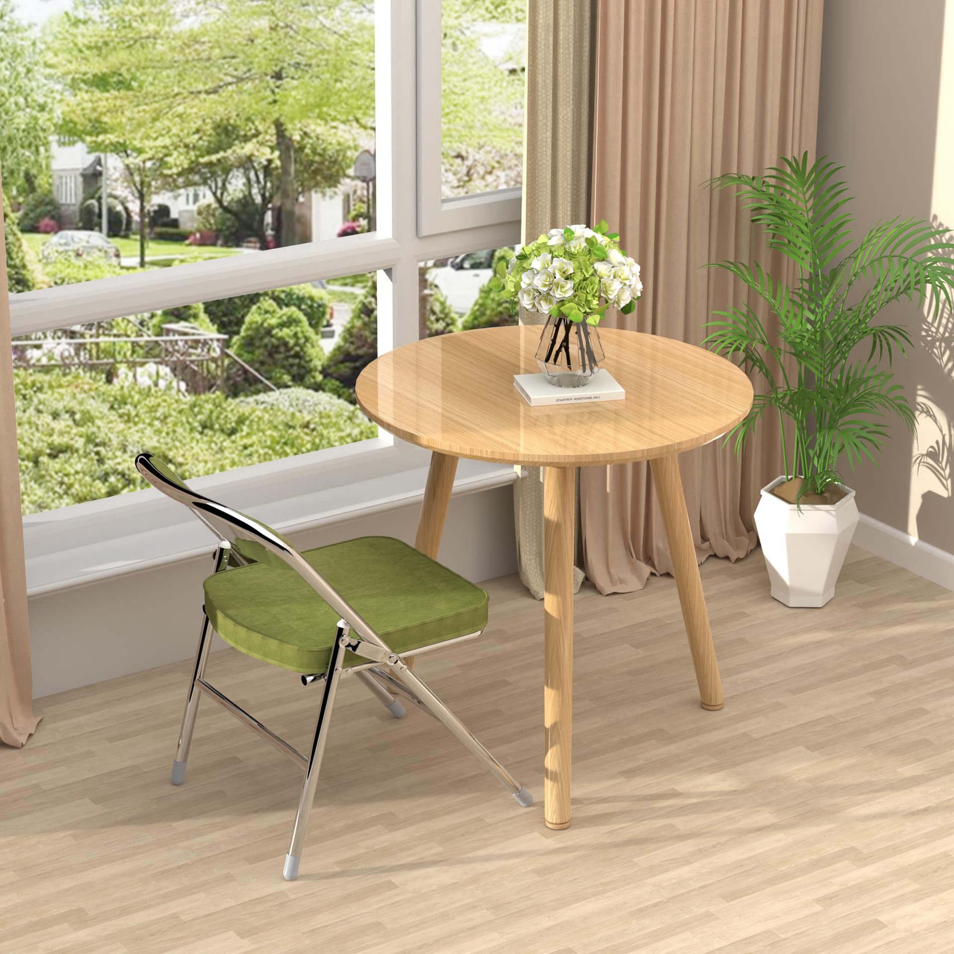 4 chaises Pliantes rembourrée pour Camping Balcon Jardin Restaurant