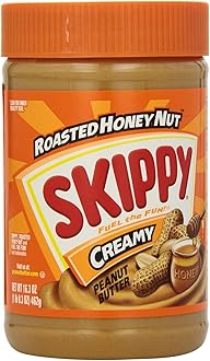Skippy Roasted Honey Nut Creamy Peanut Butter, 16.3 oz