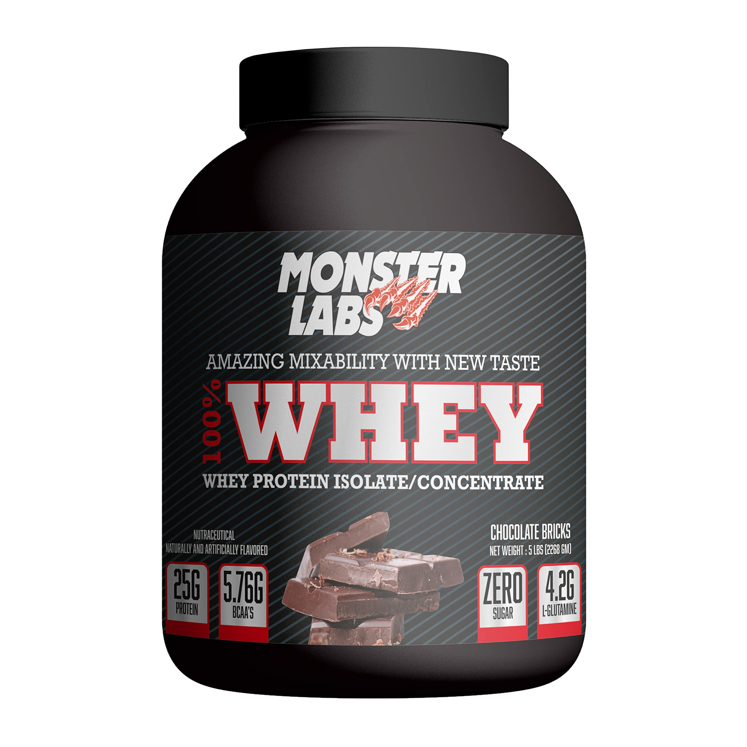 Monster Labs Whey 5 (Chocolate Bricks)