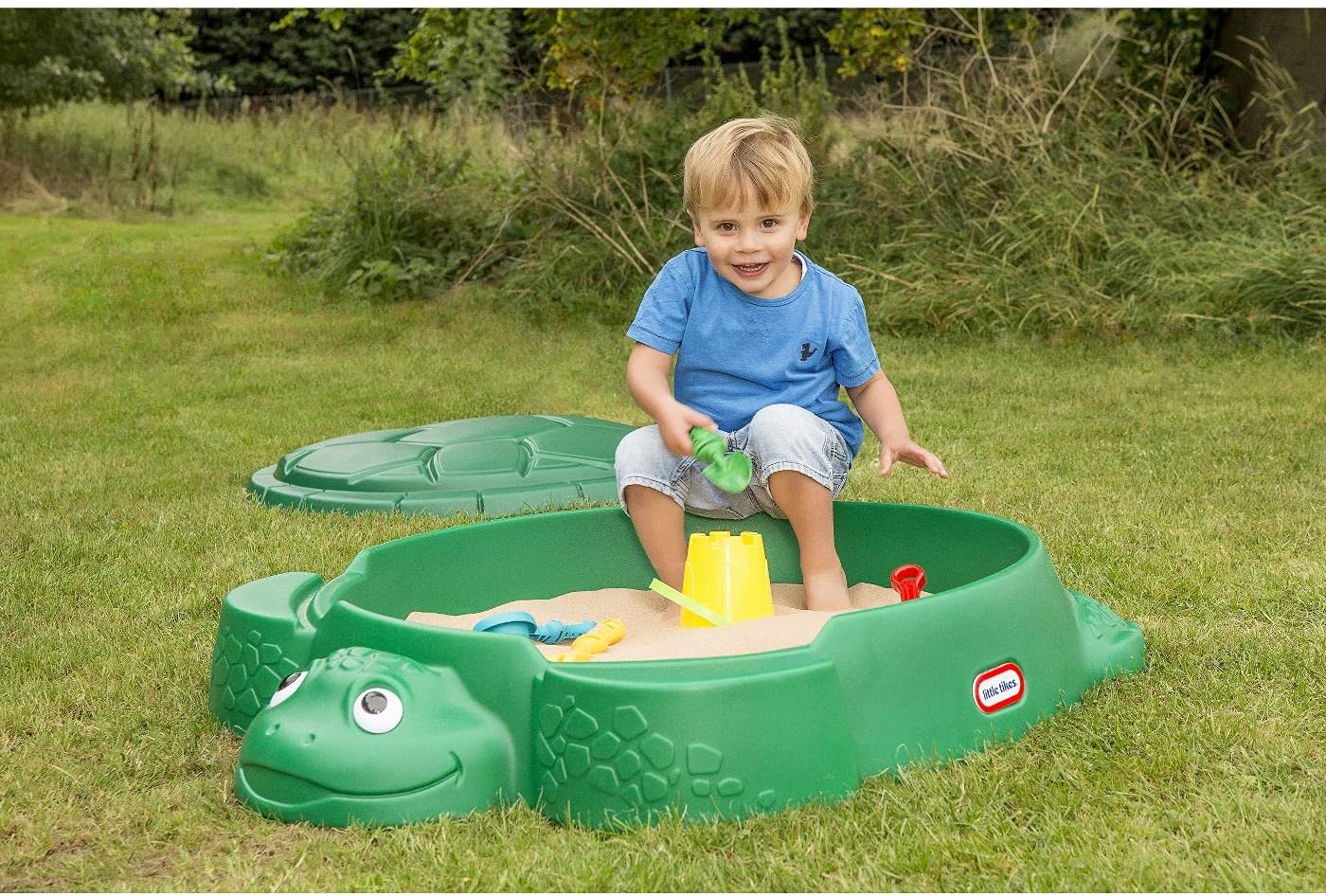 Dsn LT Turtle Sandbox - Green : Toys & Games