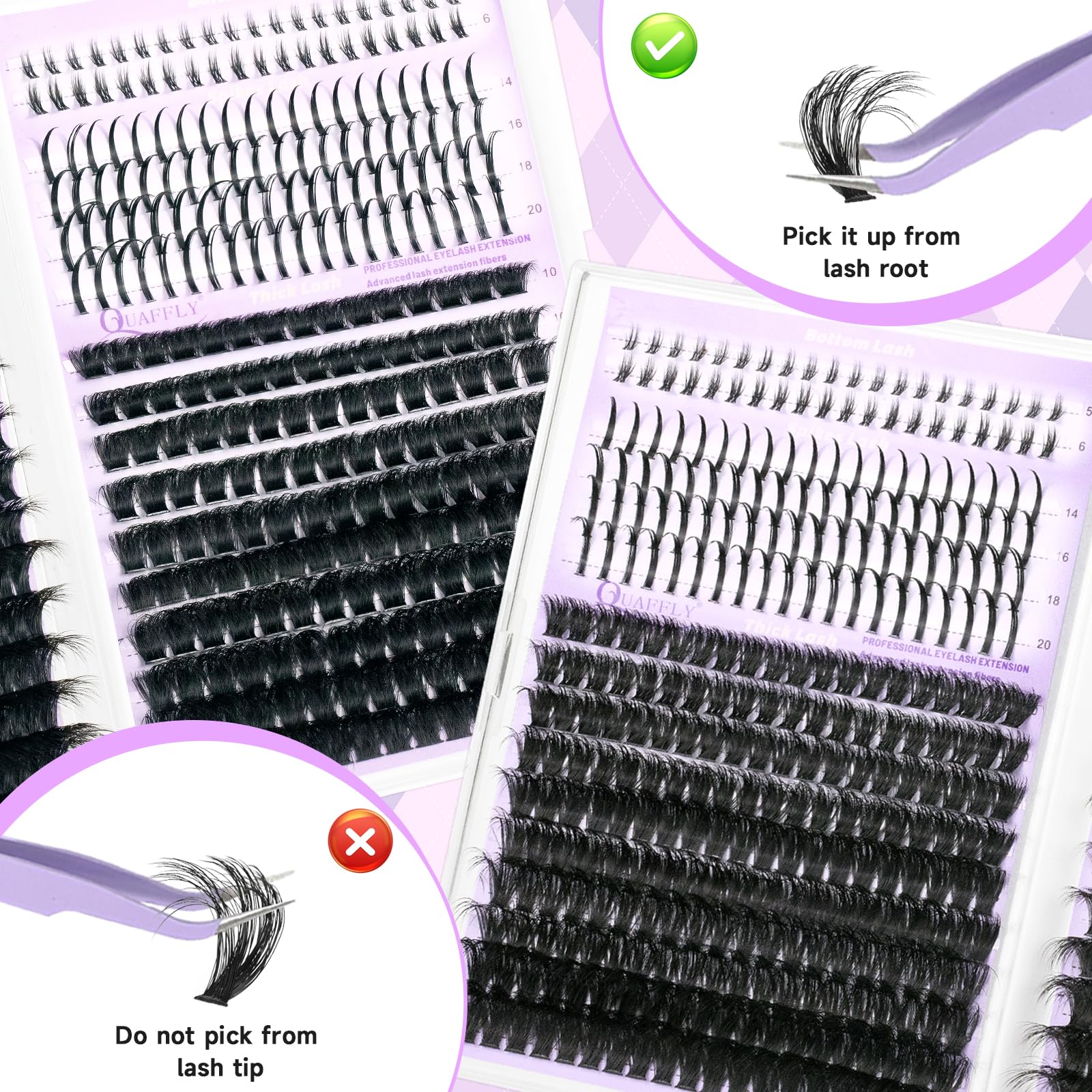 DIY Lash Extension Kit - Volume Lashes & Spikes -6