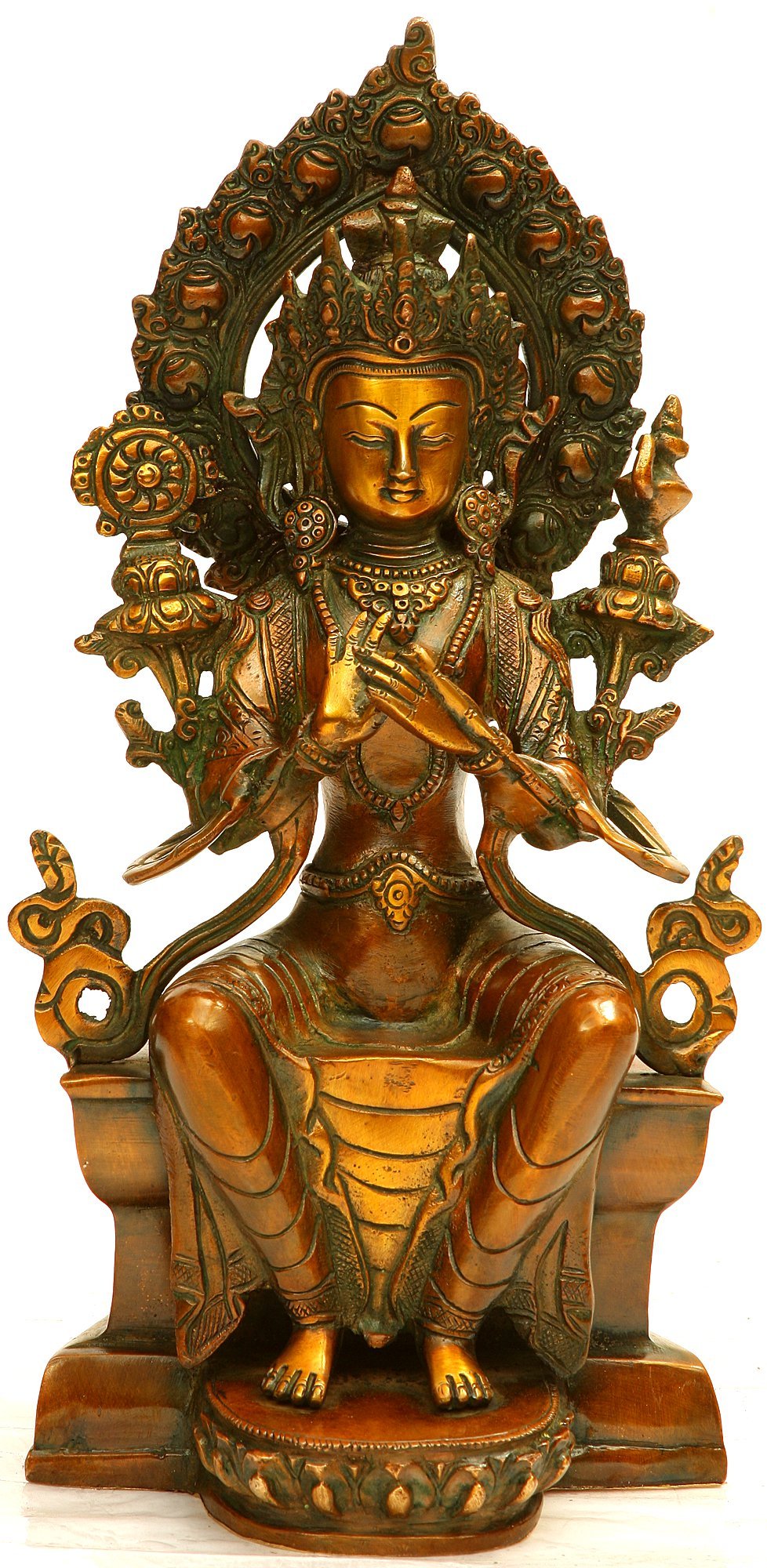 チベット仏教仏像真鍮製