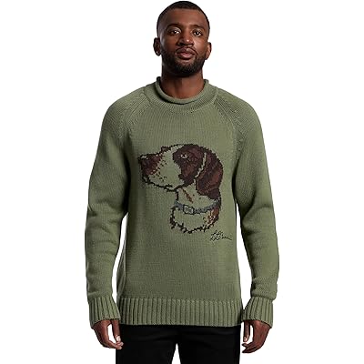 Свитер L.L.Bean Signature Organic Cotton Rollneck Sweater Fair Isle