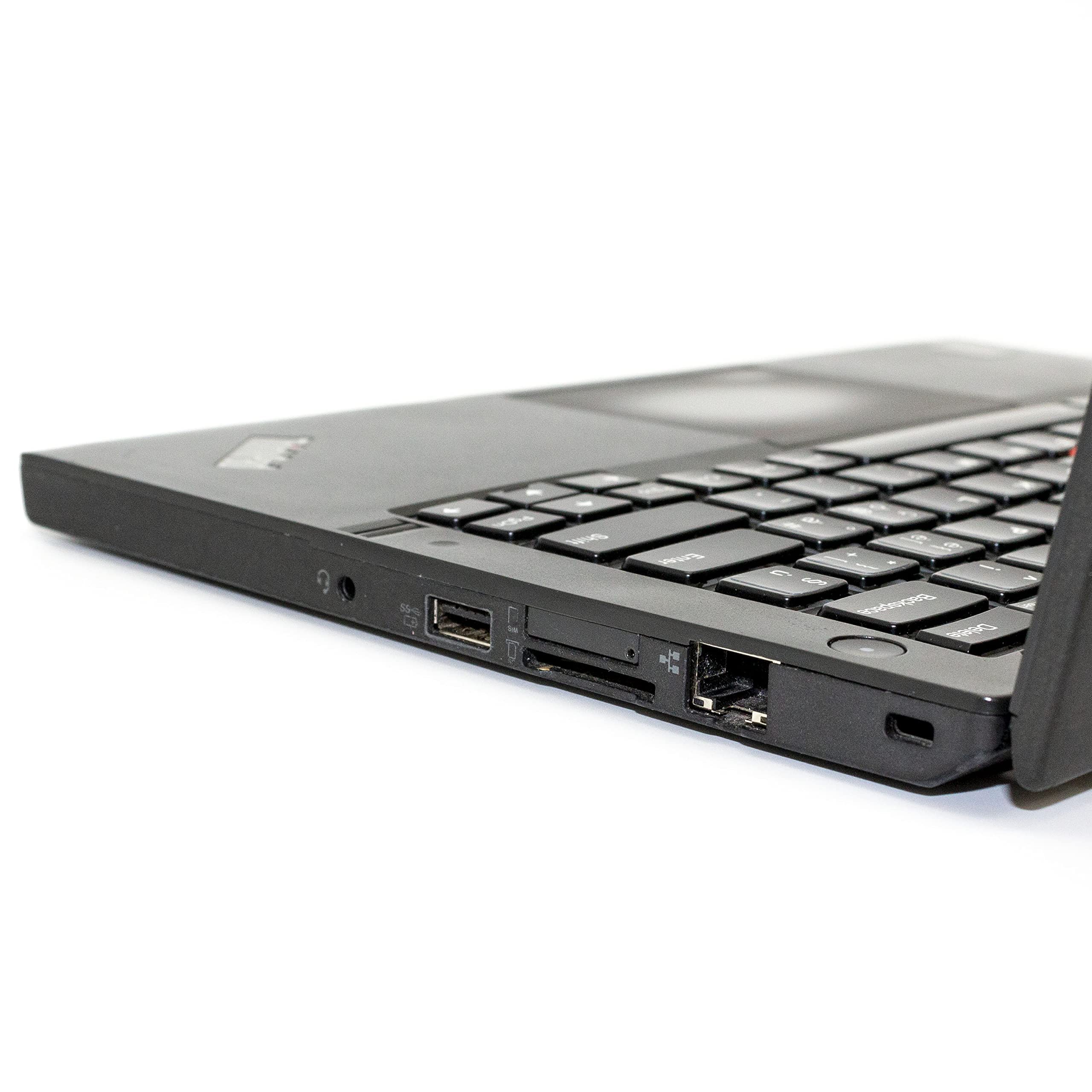 Lenovo Notebook Thinkpad X260 i5 hasta 3.00 GHz Pantalla 12.5" Windows 11 Profesional 8GB RAM SSD M.2 256GB HDMI USB 3.0 WiFi Ordenador portátil profesional Hogar trabajo PC SmartWorking