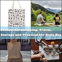 Vista 6 de GJTIM Regalo Musical Bolso de Teatro No Soy Dramático, Soy Teatral Bolso de Teatro Musical Regalo Bolso con Cremallera