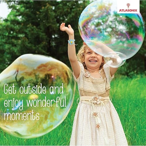 Miniatura 7 de Bubbles for Kids  Varita gigante de burbujas y mezcla de polvo  Hace 14 galones (1792 onzas) de solución de burbujas  Recambio de burbujas para