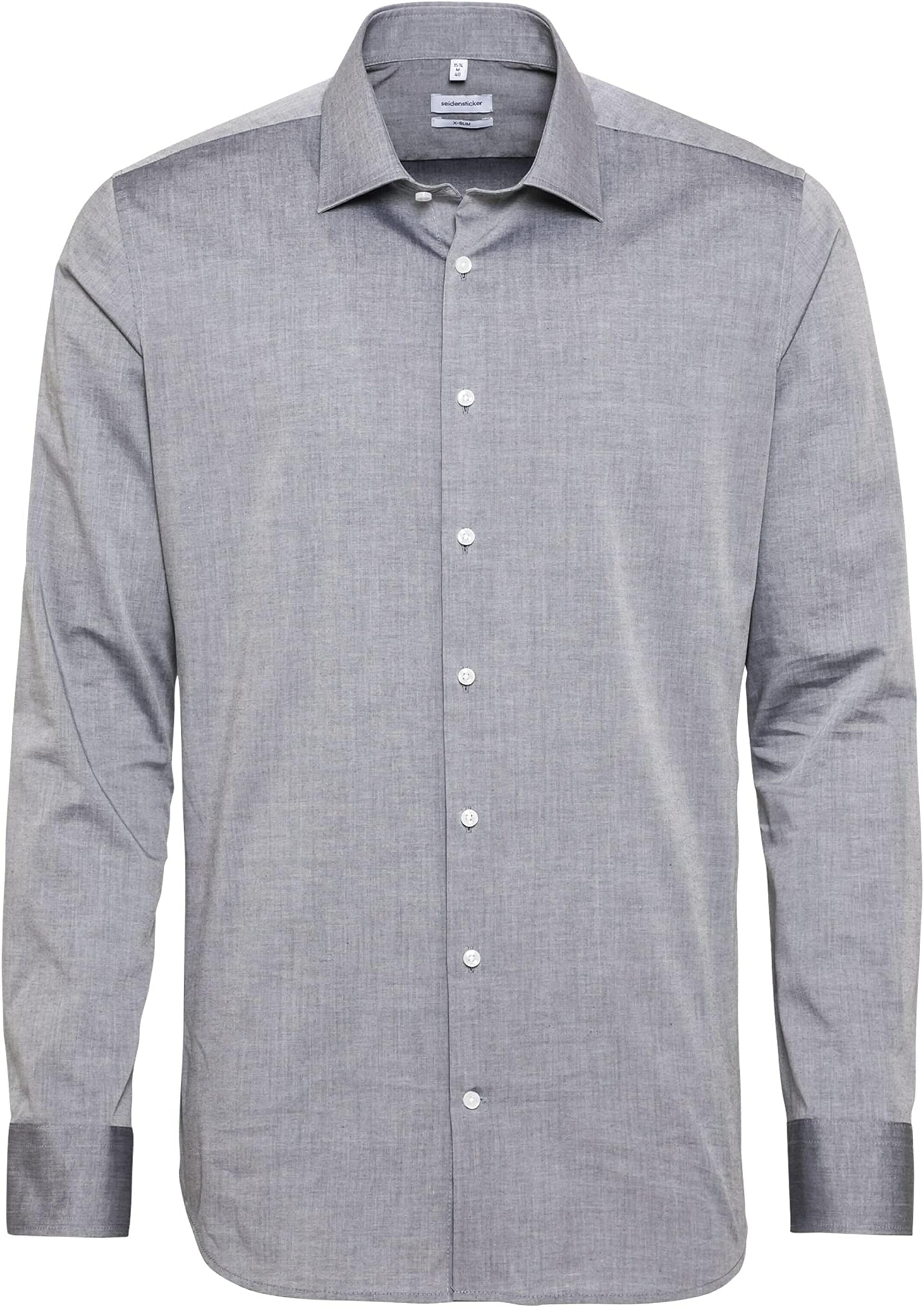 Seidensticker Men's Business Hemd Non-Iron Shirt Cut-X-Slim fit-Long Sleeve-Kent Collar