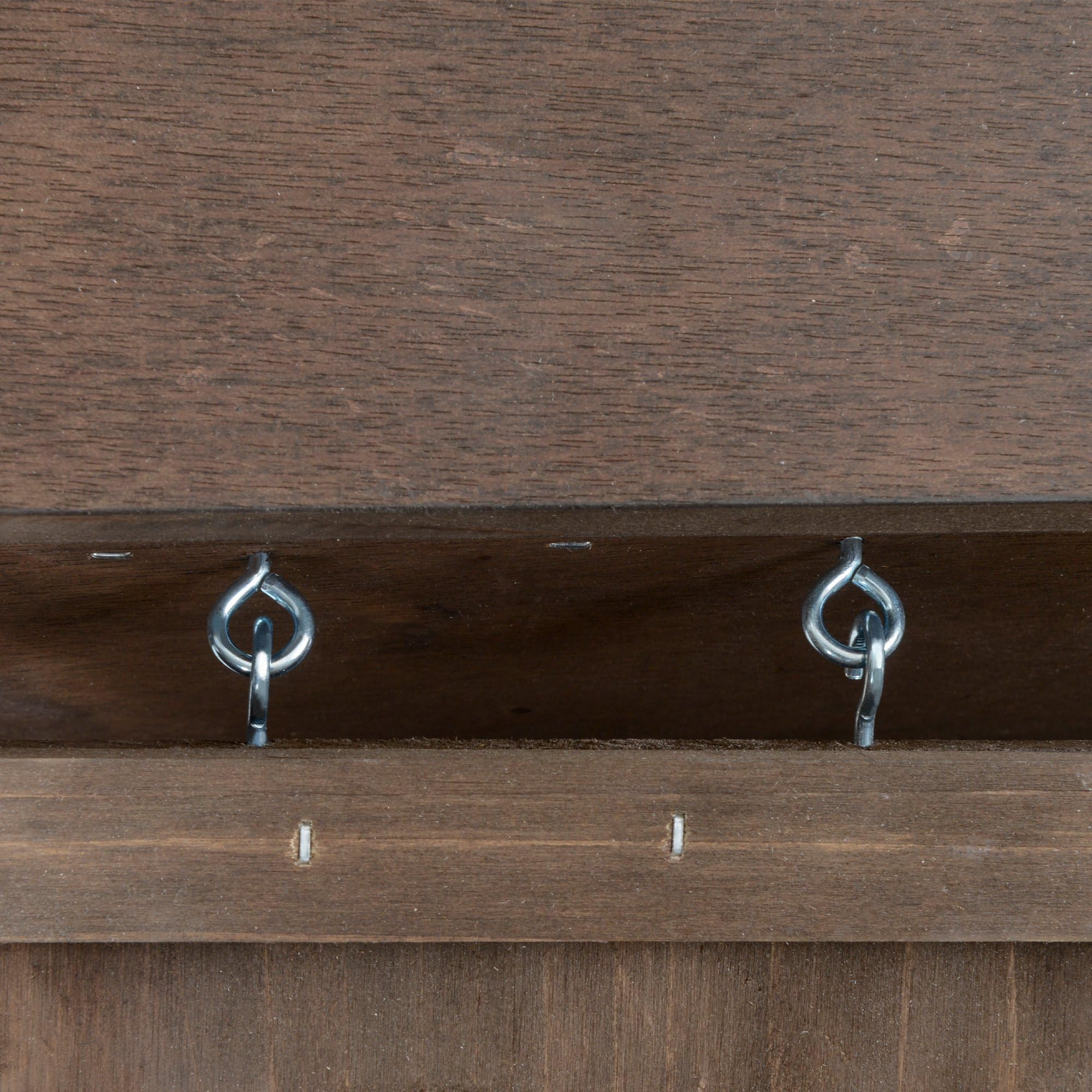 PawHut Jaula para Conejos de Madera Conejera para Mascotas Pequeñas Portátil Interior con Techo Abrible Rampa Bandeja Extraíble para Conejillos de Indias 90x53x59 cm Marrón