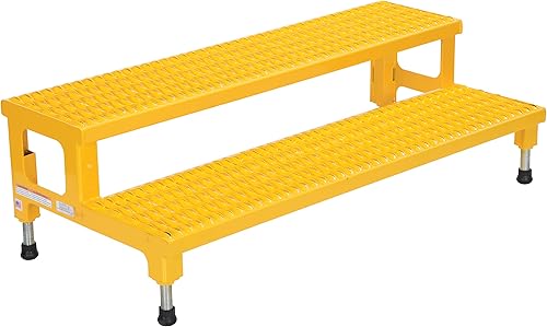 Miniatura 4 de Adj. Soporte de paso de acero 48" 2 pasos