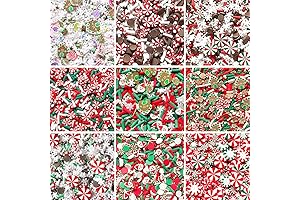 EHOPE Fake Christmas Sprinkles Polymer Clay Phone Decoration