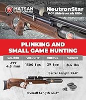 Vista 2 de Rifle de aire Hatsan NeutronStar PCP con paquete incluido