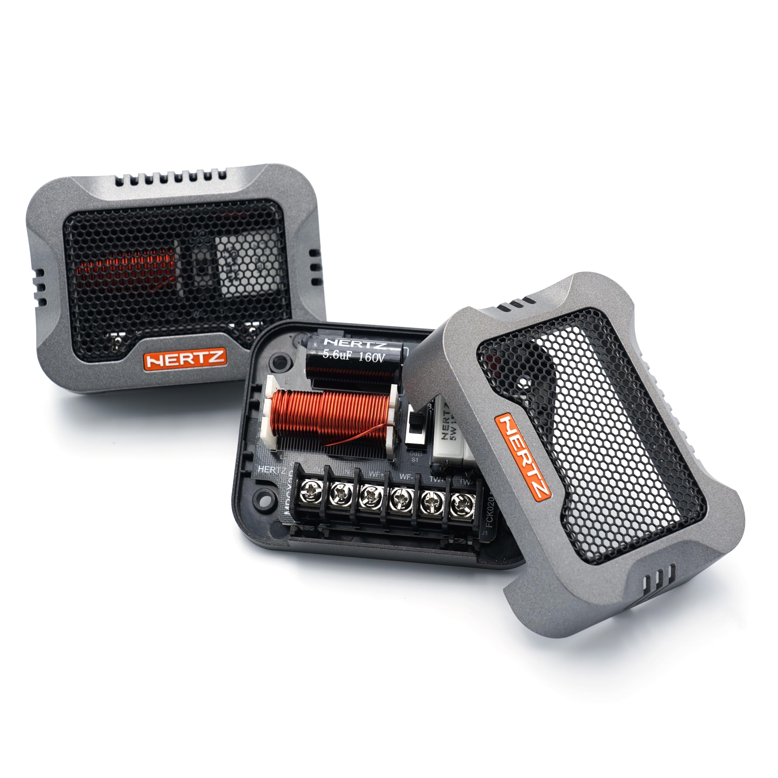 Hertz MPK 165P.3 kit 2 Voies 165 mm, 230 W | tweeter 29 mm, filtre inclus, 6,5 pouces, 115 W RMS, 3 Ohm, 91 dB, grilles incluses