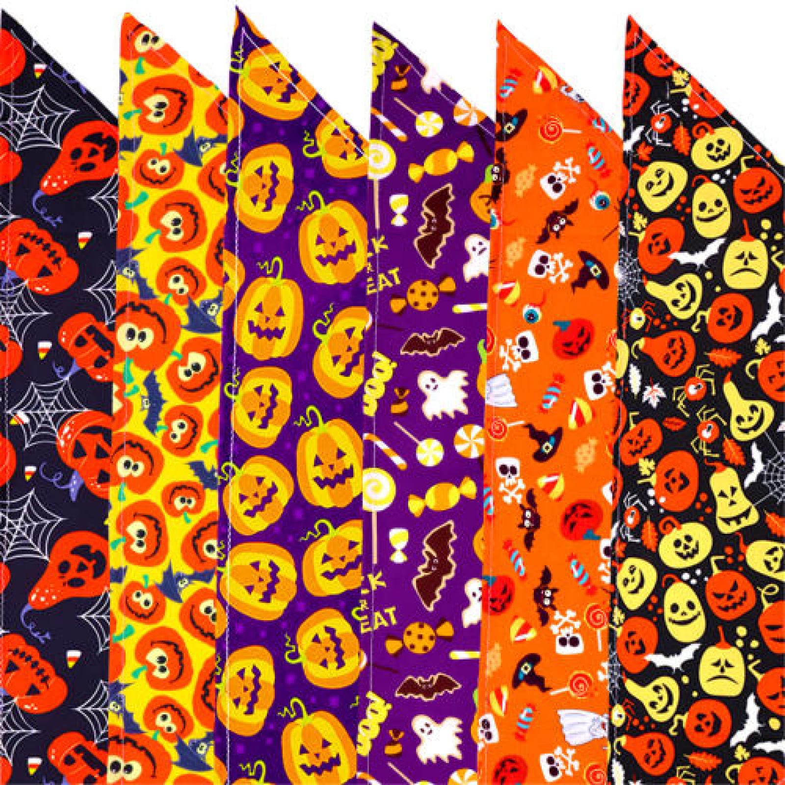 Lot de 10 bandanas pour chiens - Accessoires pour chiens - Bandana style citrouille - Fournitures pour animaux domestiques - Bandanas pour petits chiens - 07
