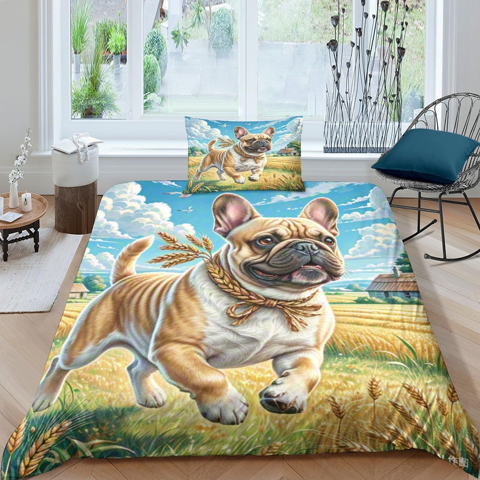 Housse de couette Cairn Terrier 3D pour transformer la chambre des enfants et ados avec style