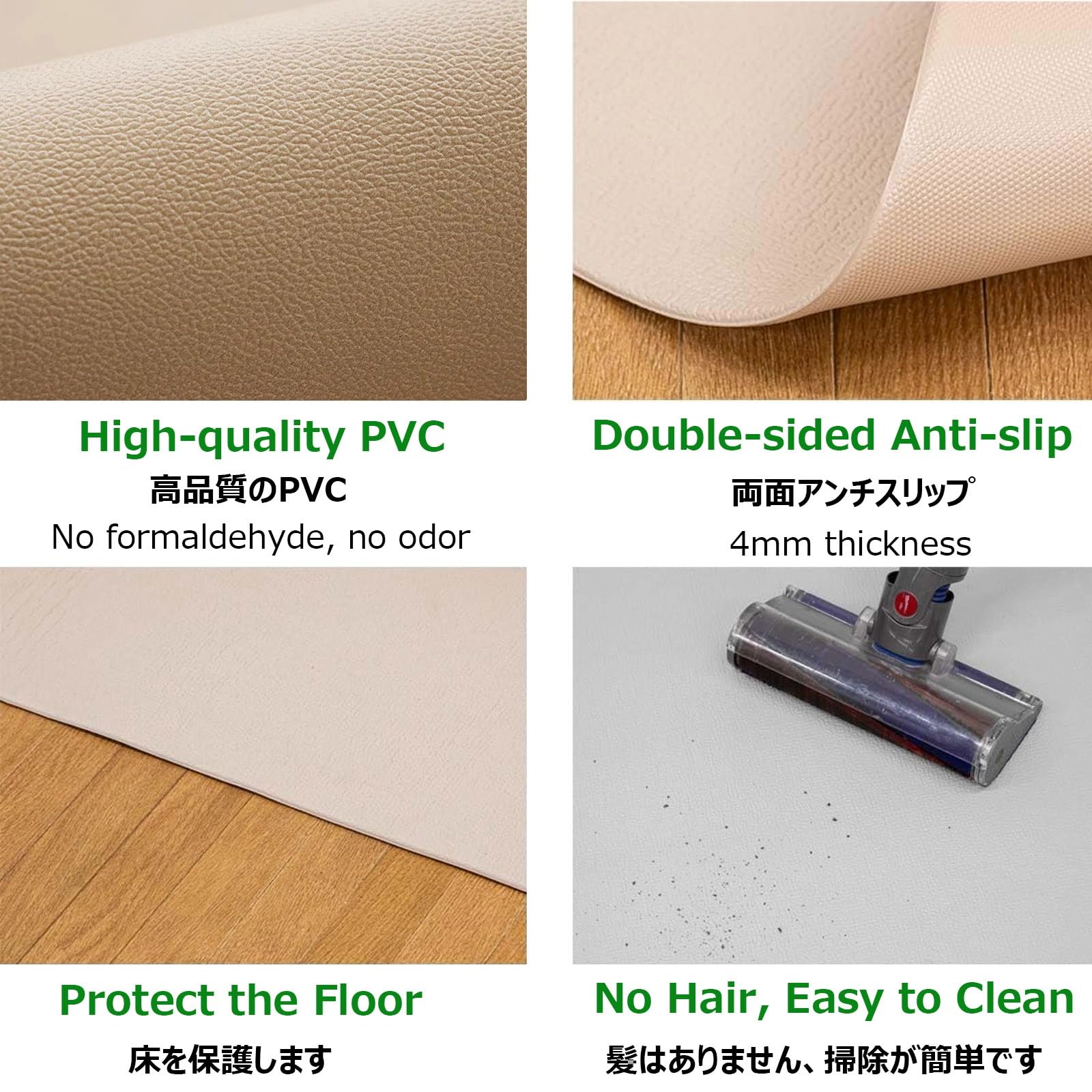 Tappetino Per Ciotola Di Cibo Antiscivolo Per Animali, Impermeabile Sottociotola Cane Cani, Tappetini Grandes, Taglio Casuale, Resistente All'usura, Faciledapulire Protezioni Per Pavimenti(White,100x1
