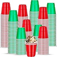 Vista 35 de 500 vasos de chupito de plástico naranja, vasos de chupito de Acción de Gracias, desechables de 2 onzas, vasos de chupito naranja para beber