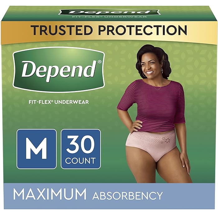 Buy Depend FitFlex Adult Incontinence Underwear for Women, Disposable