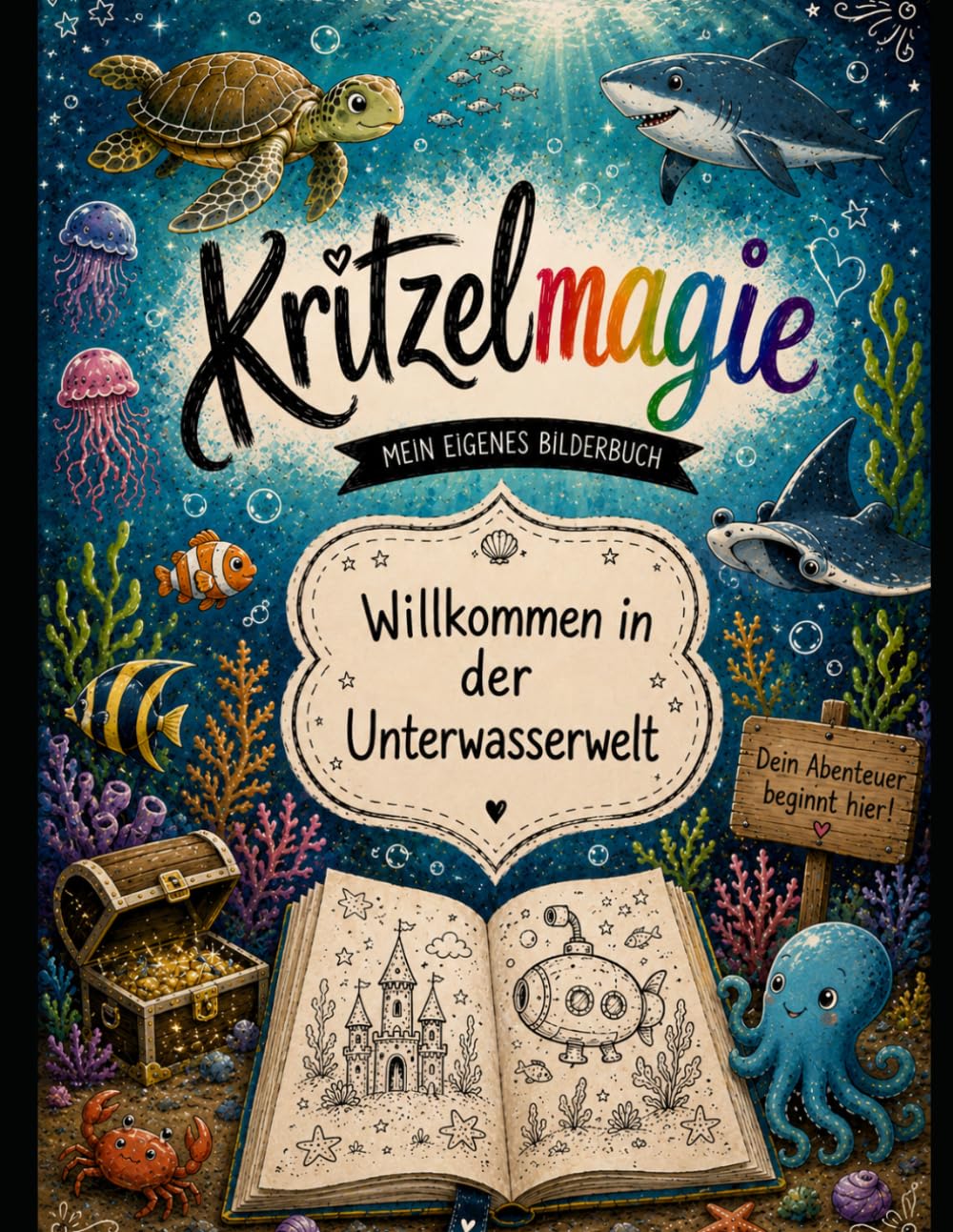 Willkommen in der Unterwasserwelt: Kritzelmagie