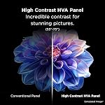 TCL Téléviseur QLED 4K Intelligent 55 po Série QM64L avec Fire TV (Modèle 2026) Nouveau Système de Contrôle Halo, Série de Dimming Précis LD500, Panneau HVA à Haut Contraste, Taux de Rafraîchissement de Panneau Natif de 144Hz