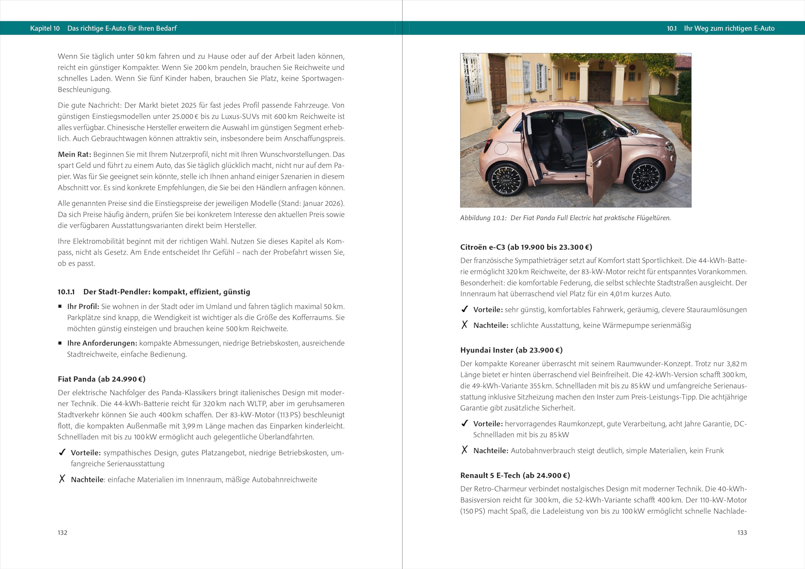 E-Autos: Das Handbuch für den Umstieg. Der Ratgeber, den Sie vor dem Kauf eines Elektroautos gelesen haben sollten