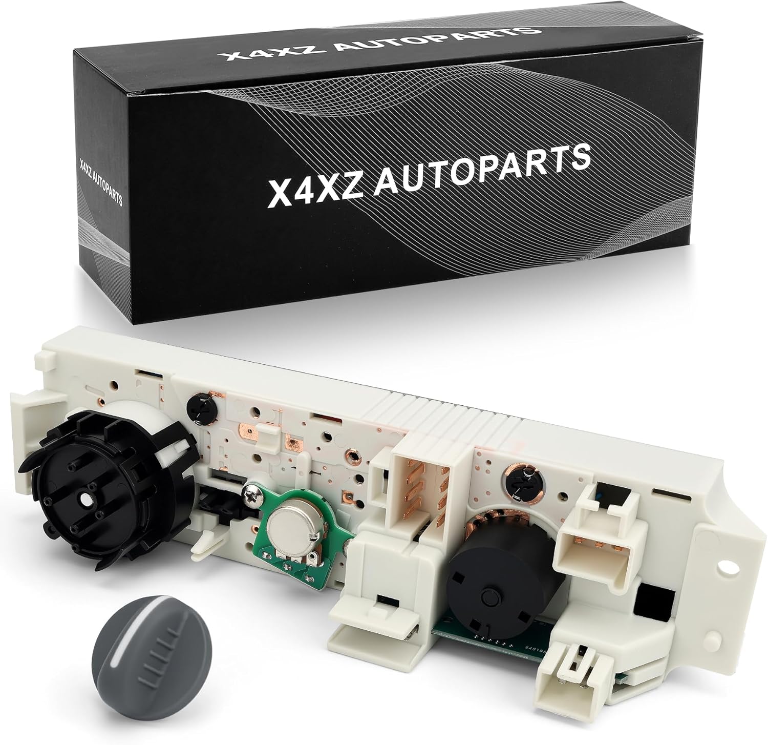 599-217 A/C Heater Control Switch,Front Climate Control Module Compatible with 1996-2020 Chevrolet Express 1500 2500 3500 4500 Kodiak C4500 C5500 C6500,1996-2020 GMC Savana, OE # 599-217, 15073274