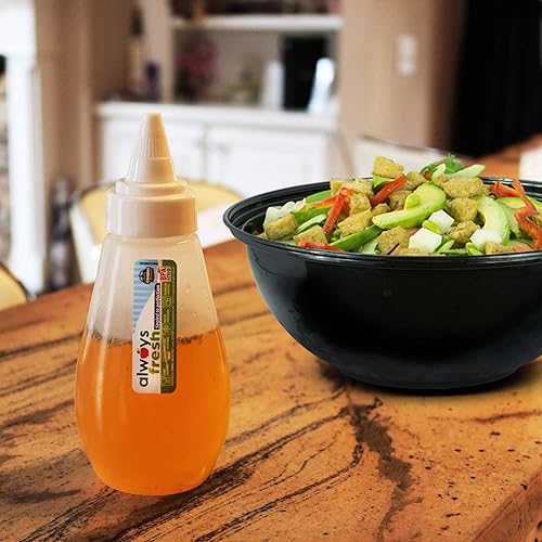 Miniatura 2 de COMPAC HOME Dispensador de aderezo, color blanco, almacenamiento de alimentos, control de porciones, apto para lavavajillas, apto para microondas