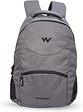 Wildcraft Polyester Stylish 25.6 Liters Multi-Colour 4 Compartment Laptop Backpack (Grey)