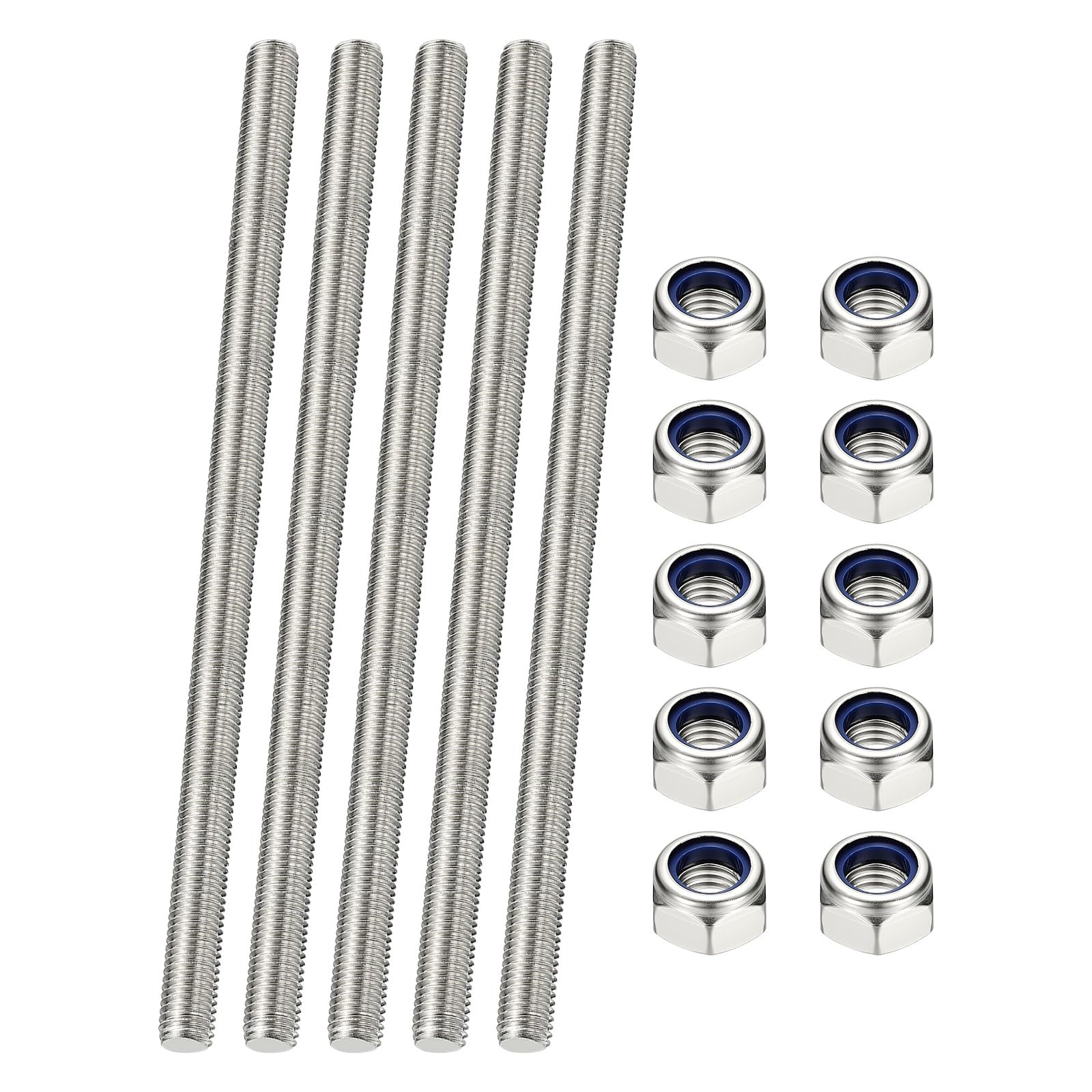 Stainless Steel Threaded Rods - M8 x 180mm -8