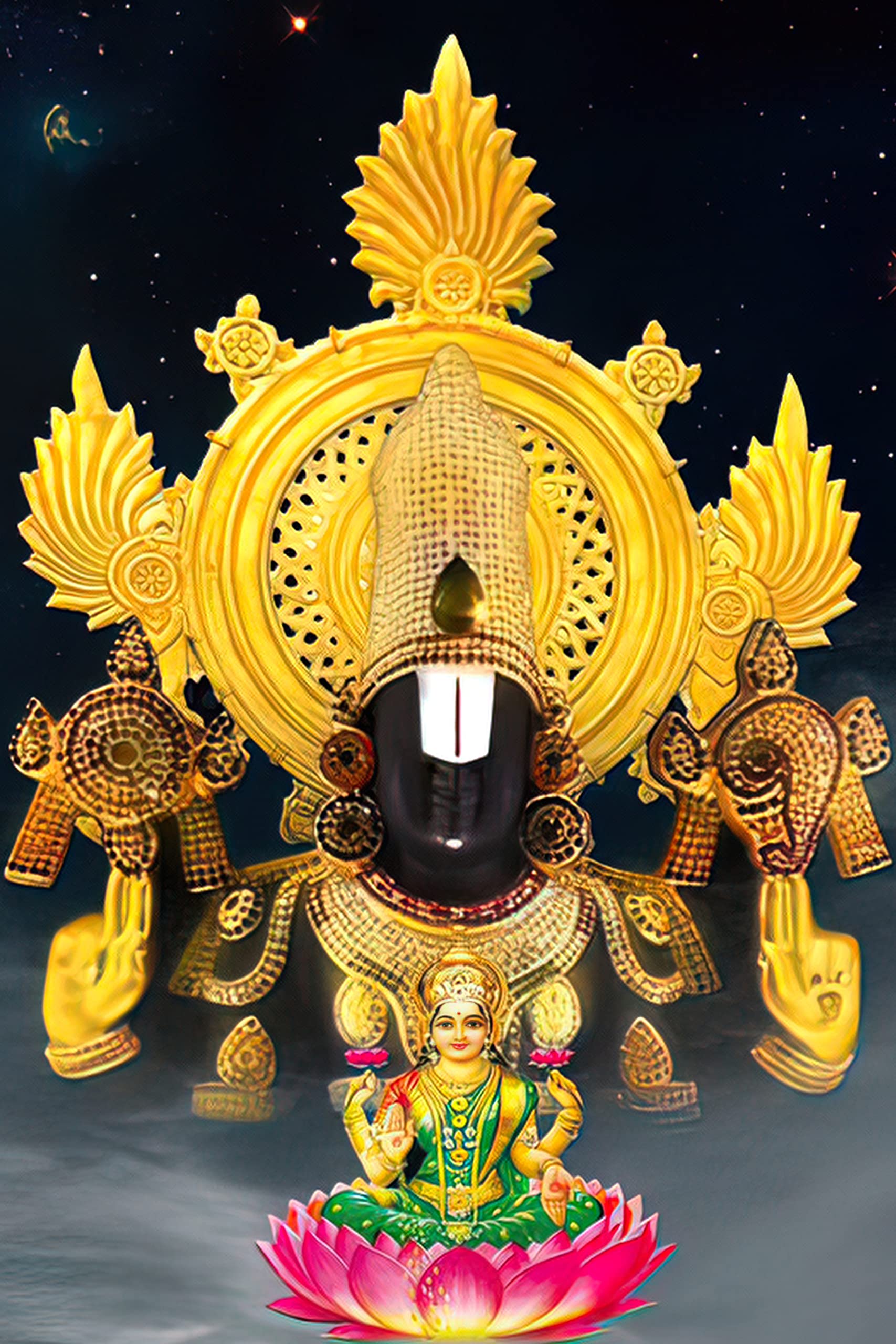Tirupati Balaji Poster - Lord Murugan Wall Art -14 Tirupati Balaji Poster - Lord Murugan Wall Art -14