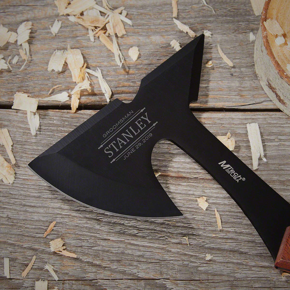 Amazon.com : Stanford Custom Engraved Tactical Hatchet Groomsmen