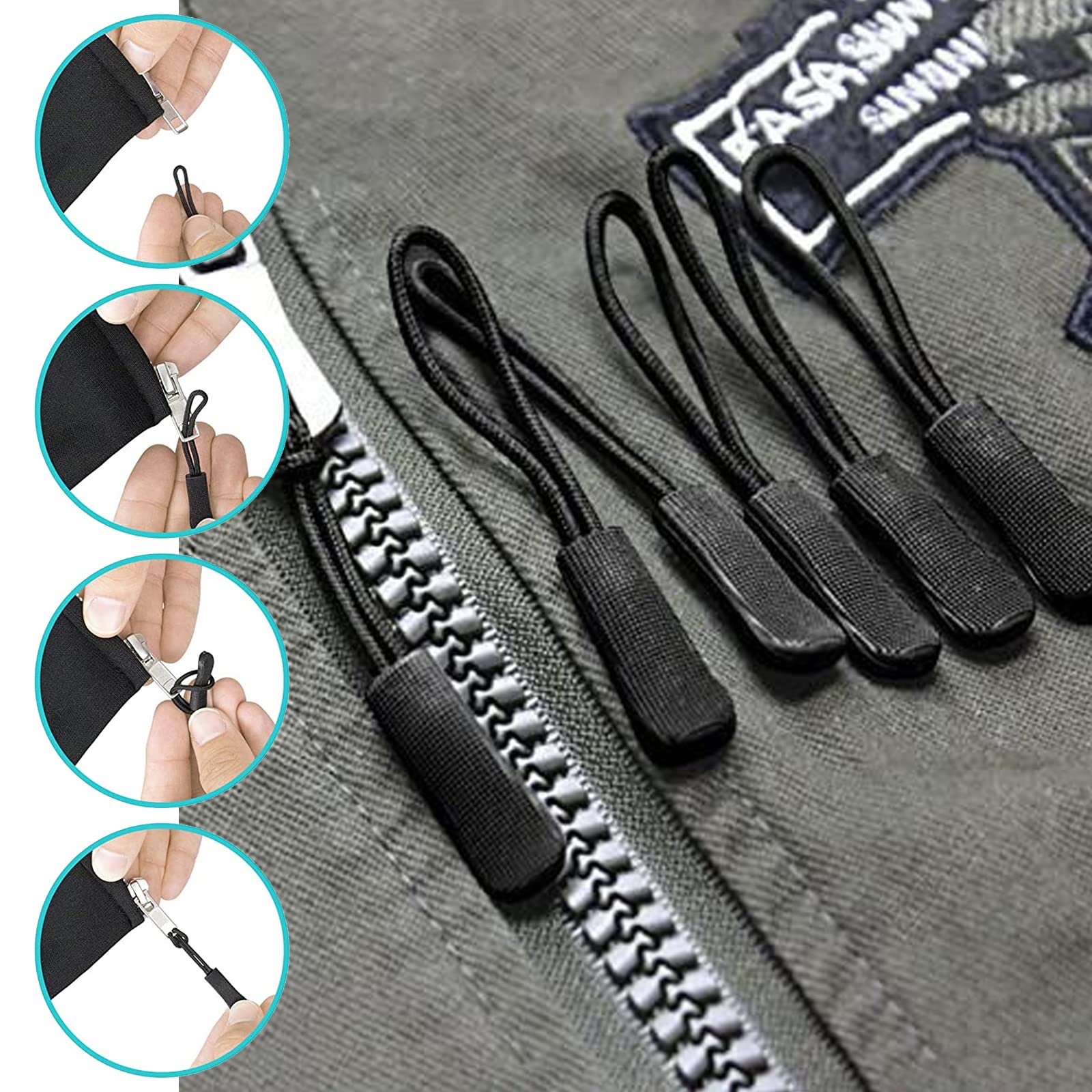 TÊTE DE FERMETURE Éclair Pour Sac Extracteur De Fermeture Éclair