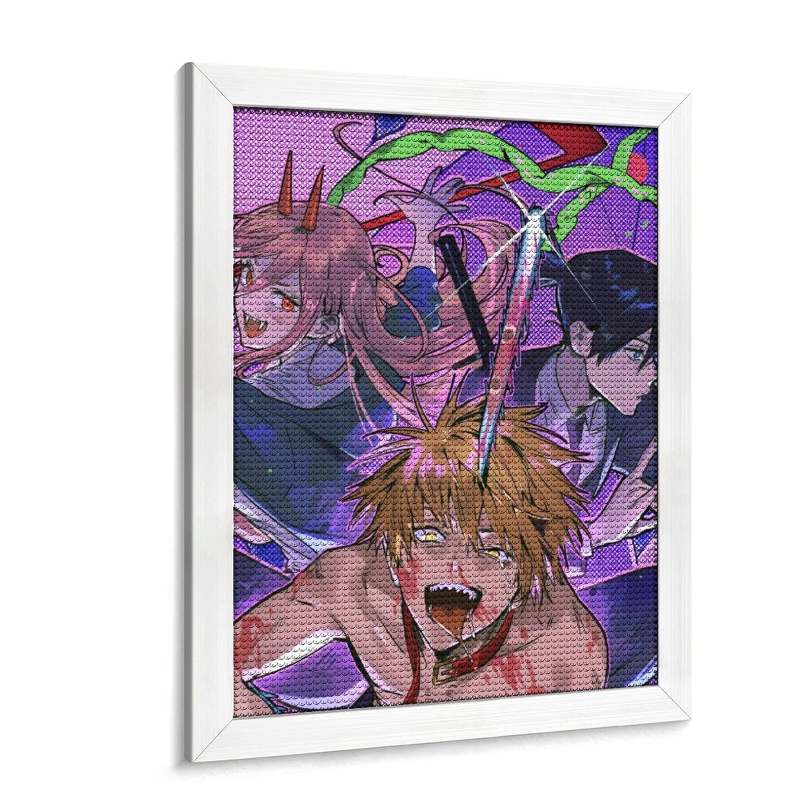 Amazon.co.jp: ダイヤモンドアート チェンソーマン デンジ パワー 秋