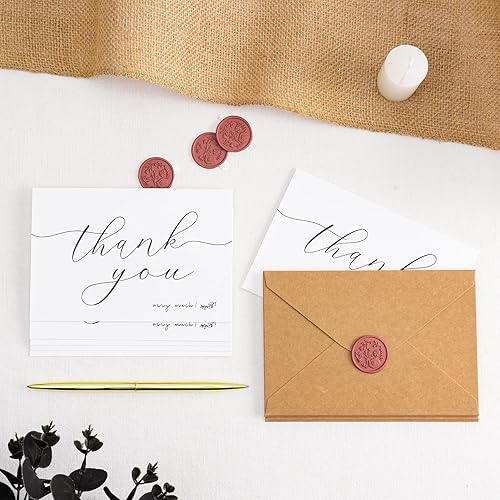 Miniatura 8 de 50 calcomanías de sello de cera doradas con texto en inglés "You are Invited" para bodas, cumpleaños, baby shower, Acción de Gracias, invitación,