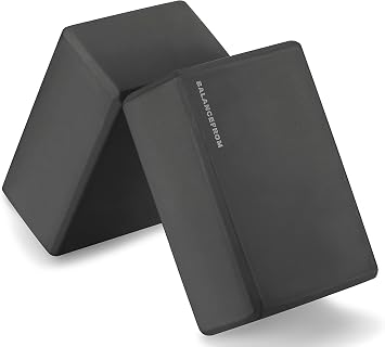 Fitvids Set of 2 High Density Premium - EVA Yoga Blocks, 9"x6"x4" Each