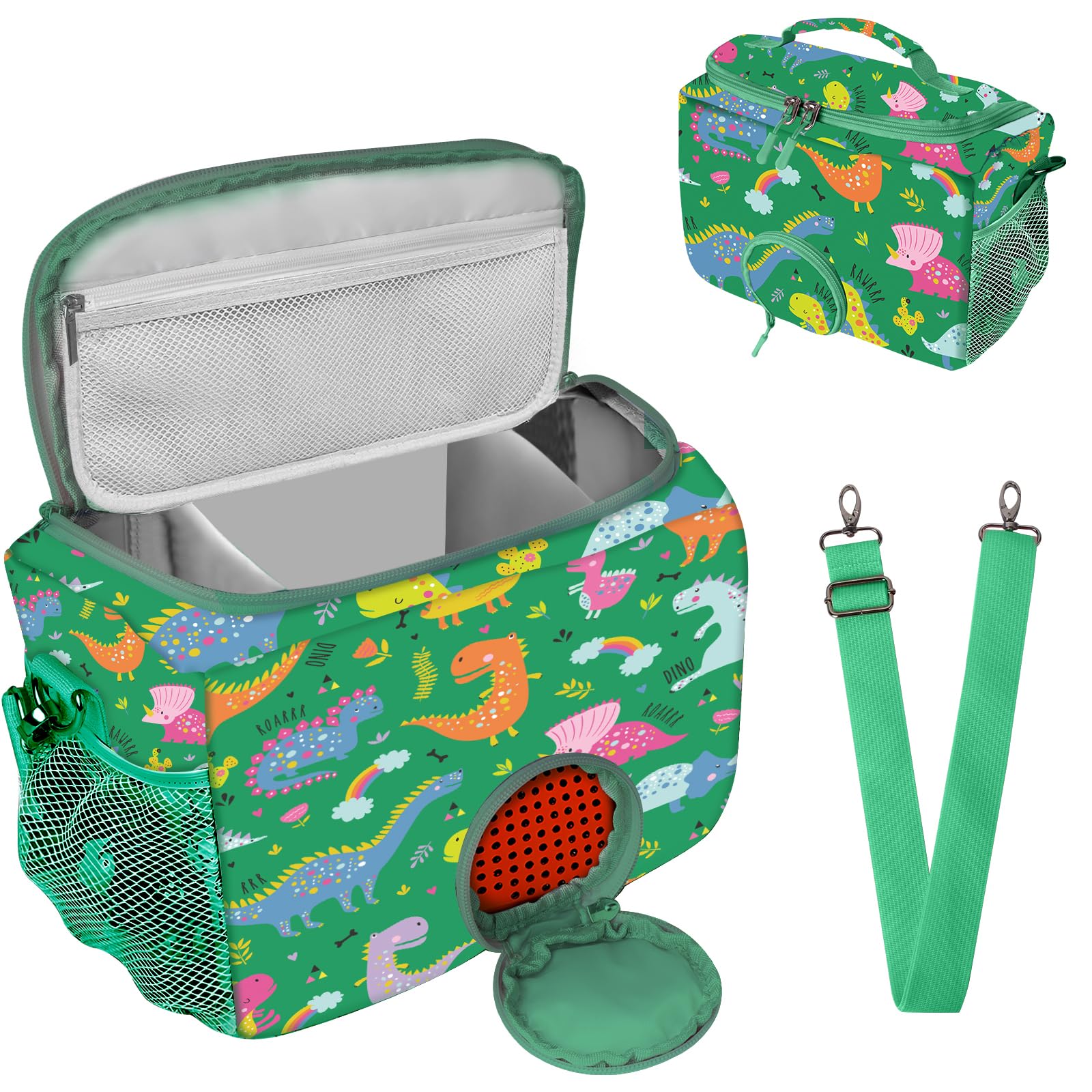 LPQKCcY Carry Case for Toniebox Starter Storage Bag for Tonies Characters UK Headphones, Charging Station and Accessories