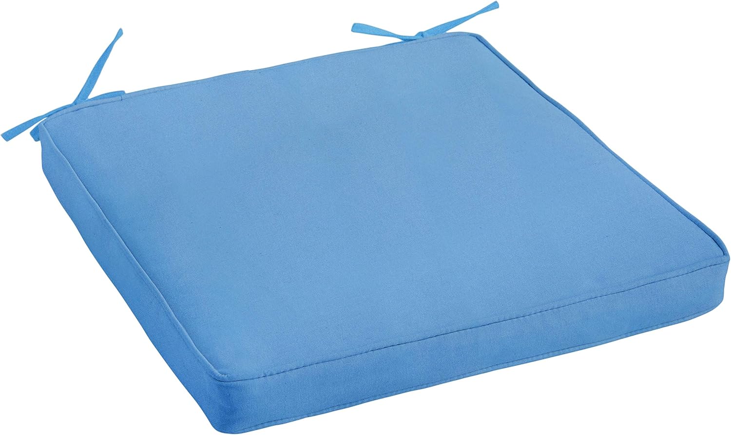 Sorra Home Sunbrella Indoor/Outdoor Corded Cushion, 19, Capri Blue