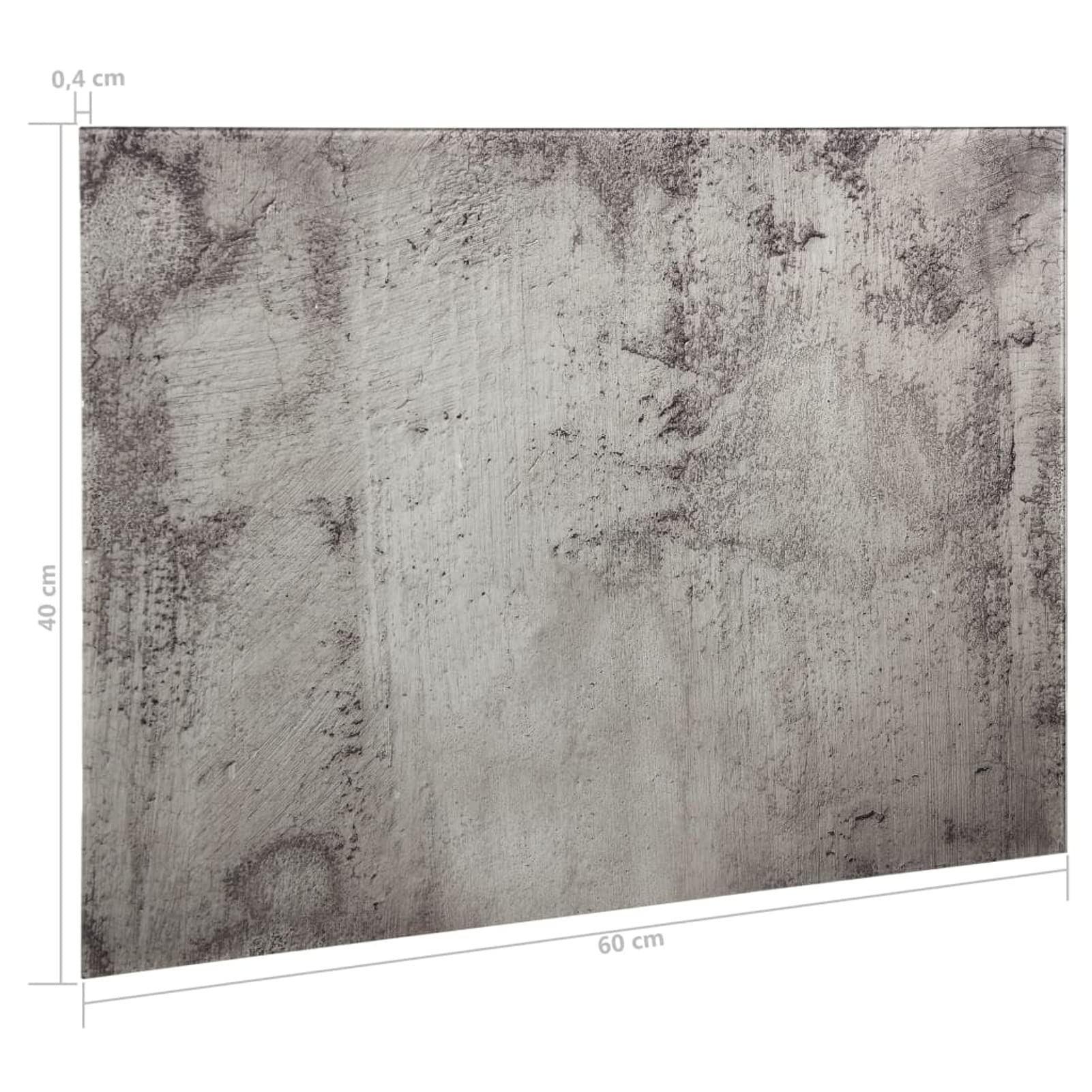 Naścienna tablica magnetyczna szklana 60 x 40 cm, tablica magnetyczna do wyświetlania liter magnetycznych, cyfr, zwierząt, poezji, słoików na przyprawy, notatek, zdjęć, nadaje się do lodówki,