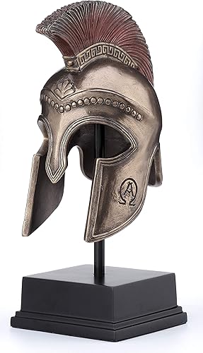 Veronese Design Exhibidor de casco Spartan Hoplite