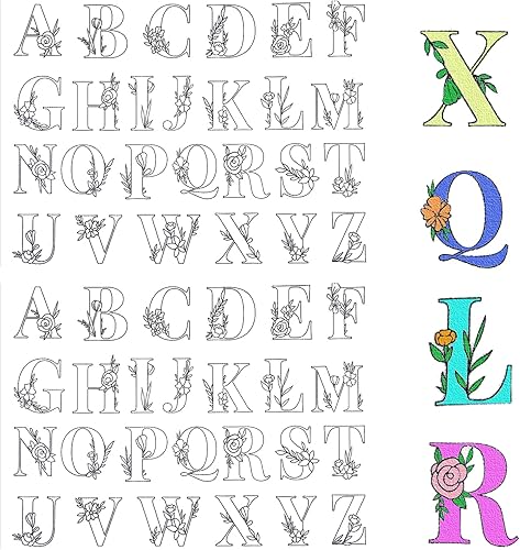 52 estabilizadores solubles en agua para patrones de bordado, papel de bordado de palo y puntada, estabilizadores de bordado para lavar con patrón