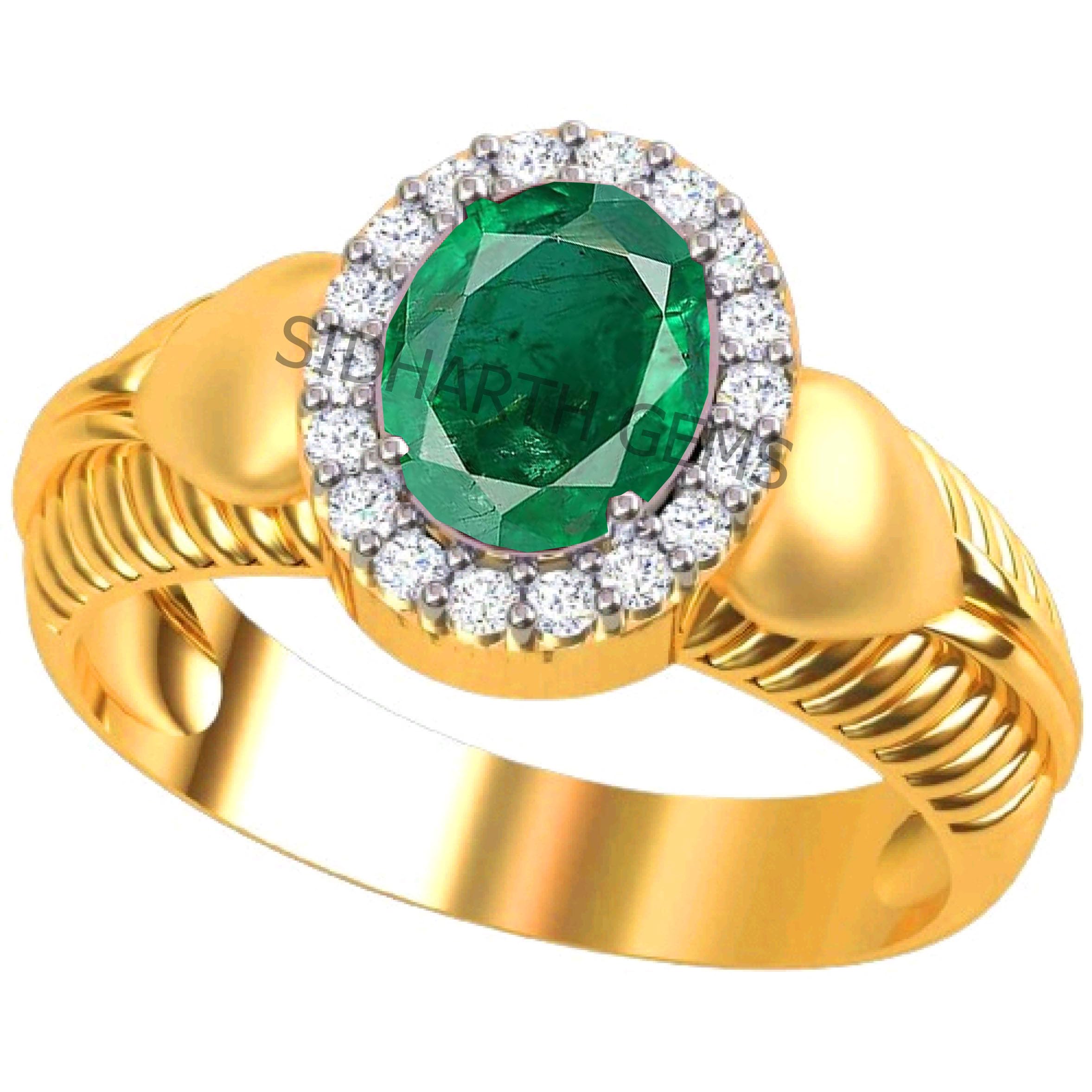 Akshita gems 9.25 Ratti 8.20 Carat Certified Natural Emerald Panna Panchdhatu Adjustable Rashi Ratan Gold Plating Ring for Astrological Purpose Men & Women (B08R68VCP8) Amazon Price History, Amazon Price Tracker
