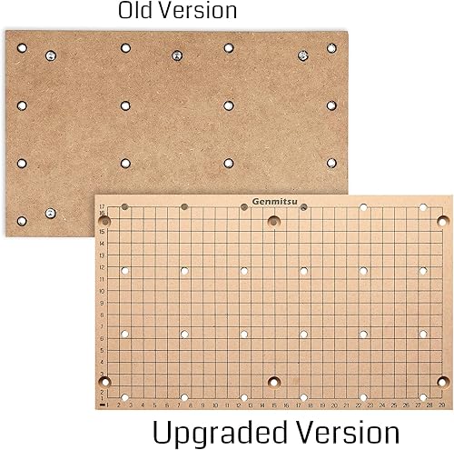 Miniatura 9 de Genmitsu Alerón de rejilla CNC MDF para máquina enrutadora CNC 3018-PROVer V2, 11.811 x 7.087 x 0.472 in (11-45 x 7 x 12 pulgadas), agujeros M6