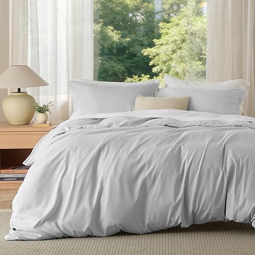 Miniatura 56 de Bedsure Funda de edredón tamaño completo: juego de cama suave de doble cepillado para niños y adultos, cierre de cremallera, 3 piezas, incluye 1