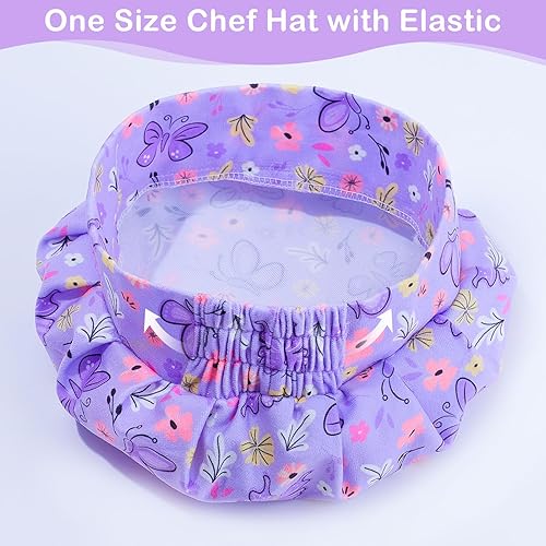 Miniatura 4 de MHJY Juego de delantal para niñas, falda plisada vintage con bolsillos ajustables para hornear y cocinar, de 8 a 12 años