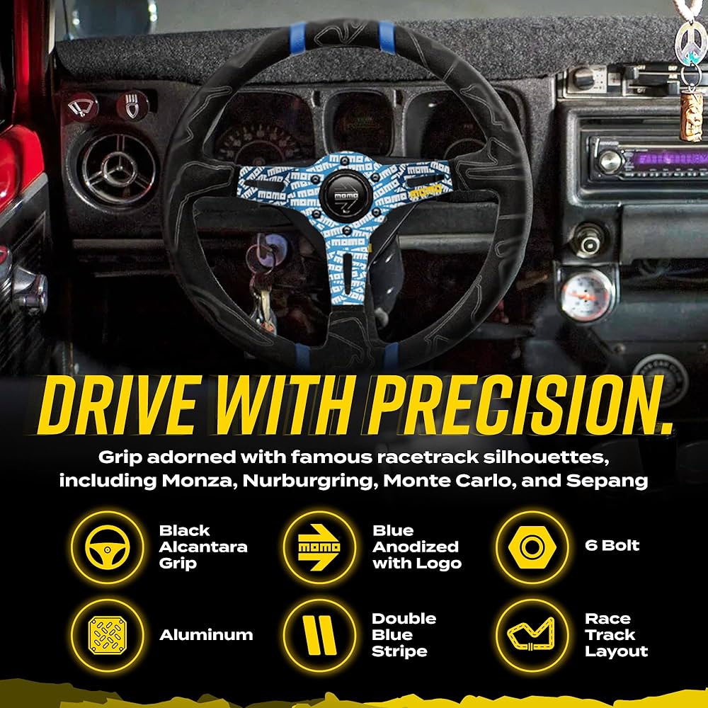 MOMO Motorsport ULT35BK0BU kierownica Ultra Street, czarny