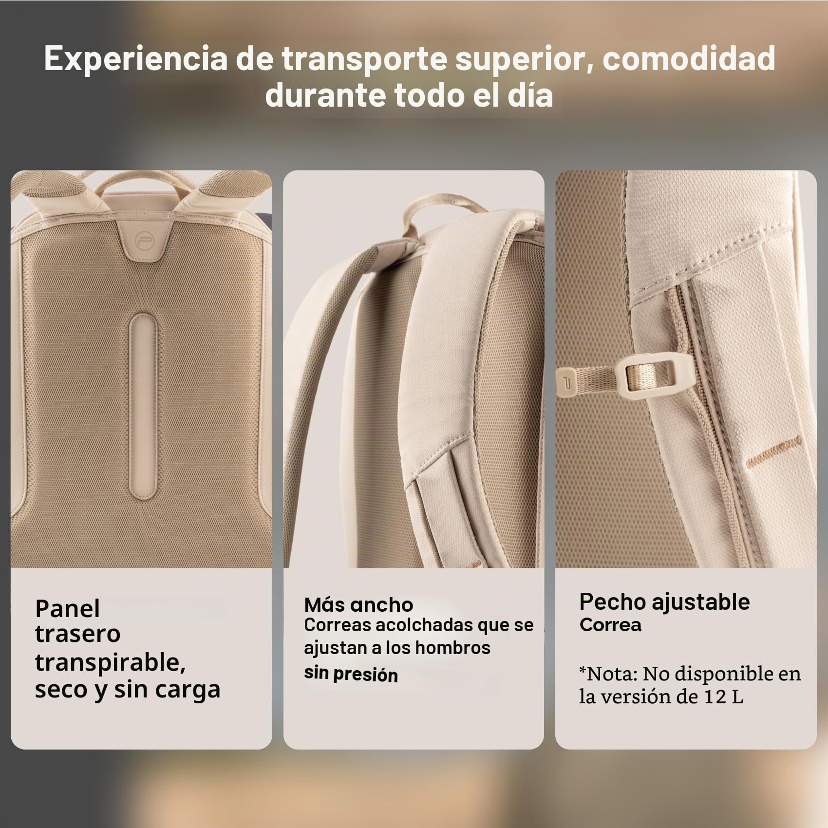PGYTECH OneGo Lite Mochila para Cámara 12L, Bolsa de Cámara Pequeña y Compacta para Mujeres y Complexiones Pequeñas, para Cámaras Mirrorless/SLR Sony/Canon/Nikon, Resistente al Agua (Negro)